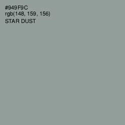 #949F9C - Star Dust Color Image